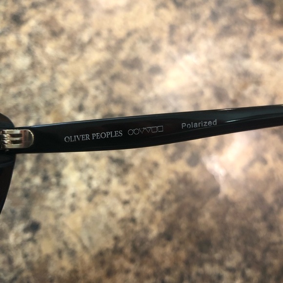 Oliver Peoples Black Cat Eye Sunglasses main image 5